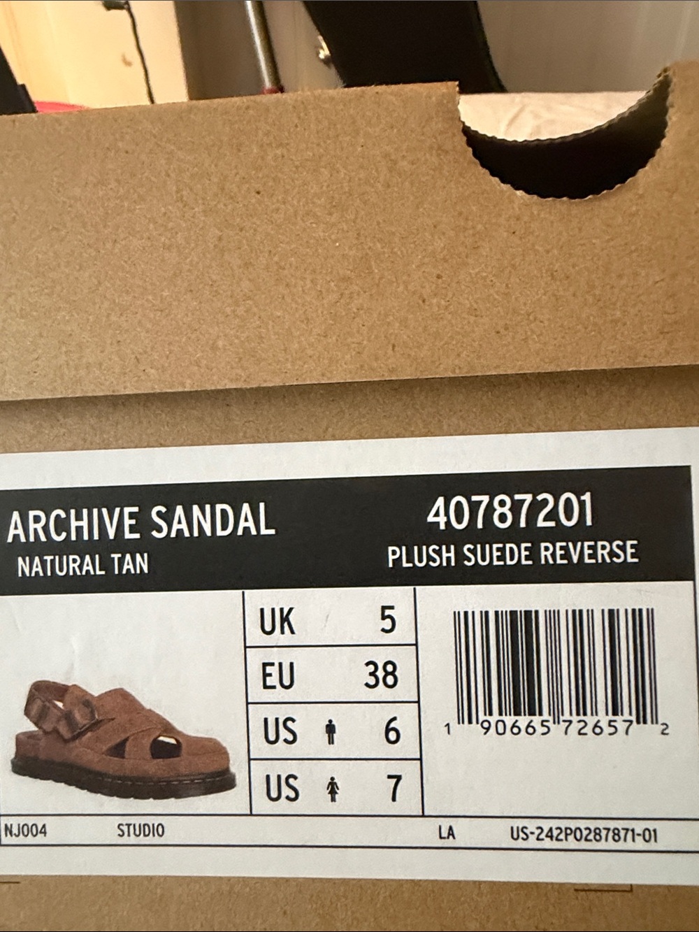 Dr. Marten’s Archive fisherman sandal-UK 5, US women’s 7-NEW - Picture 5 of 8